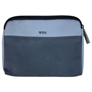 Tumi Delta Grey Colorblock Travel Pouch